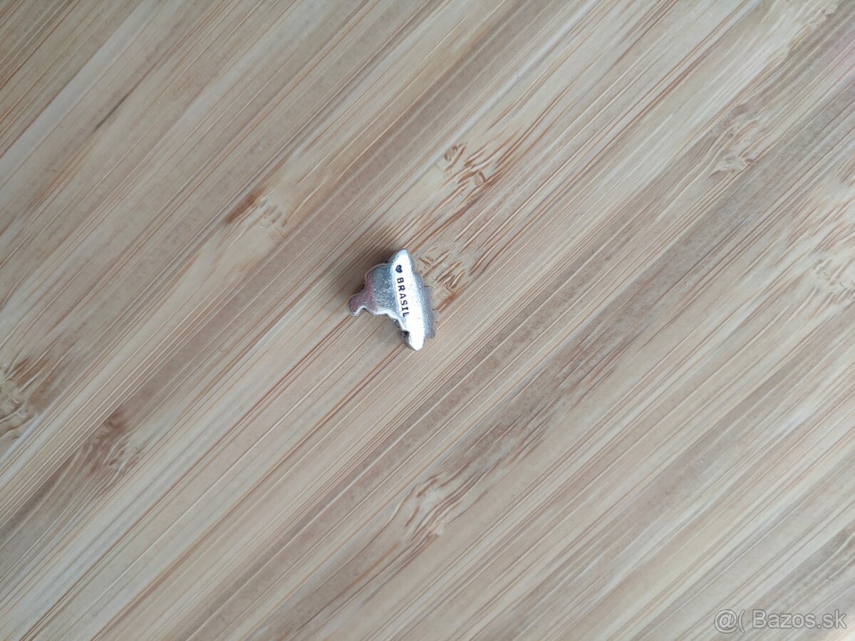 Pandora korálka Brazília - 2