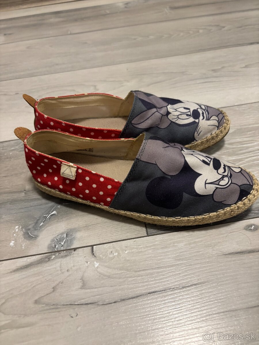 Espadrilky Minnie Mouse - 2