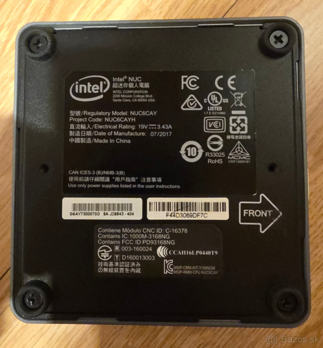 Intel NUC Kit 6CAYH - 2