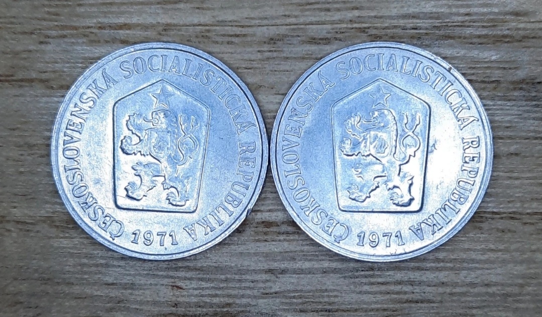 10 halierov 1971 - 2