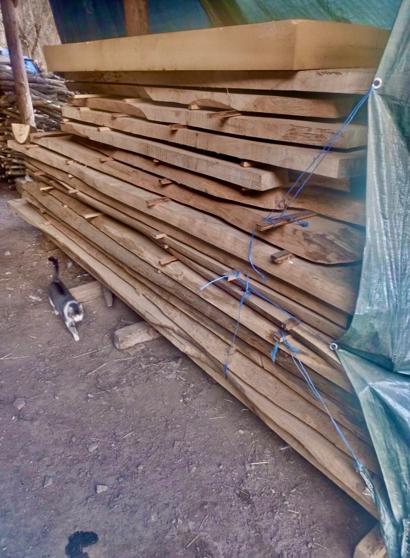 Jaseňové a čerešnové rezivo - 2