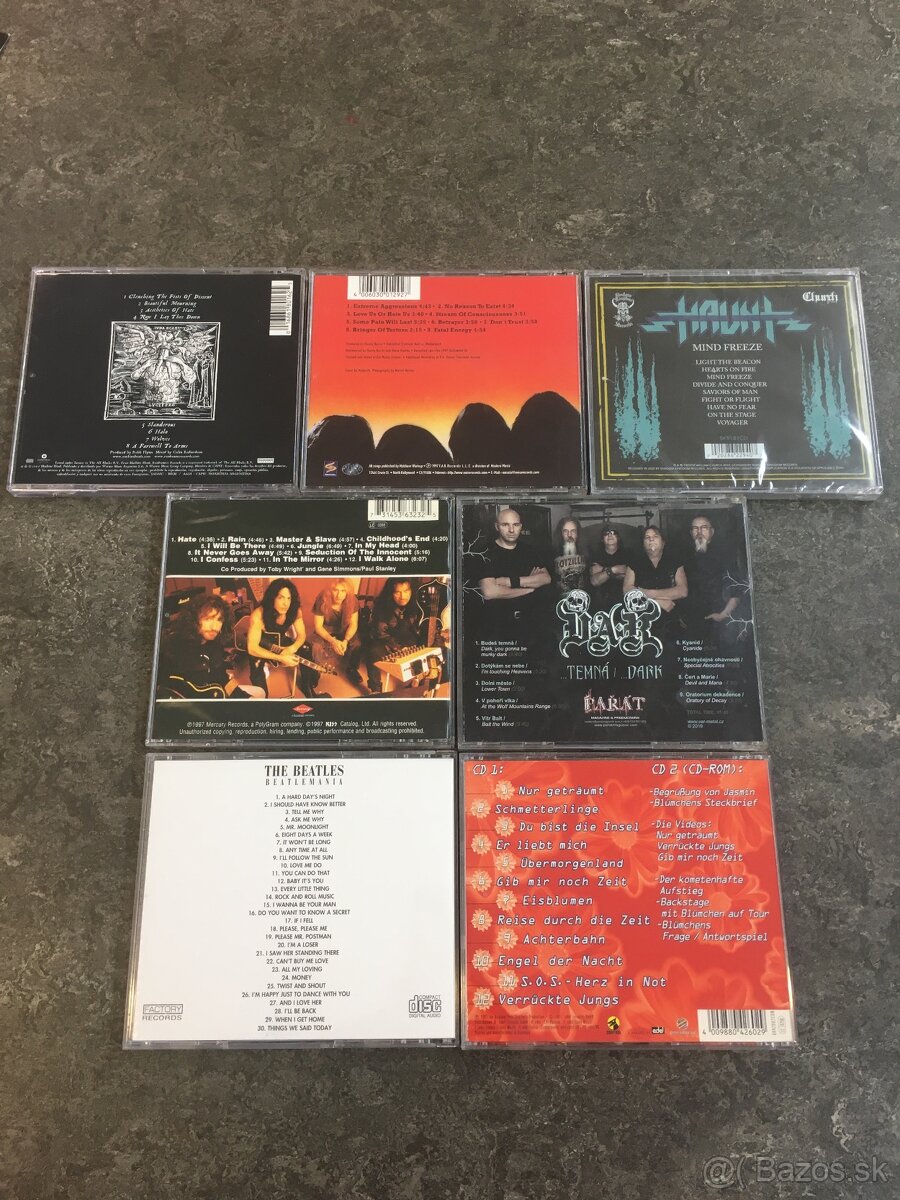 CD albumy + single - 2