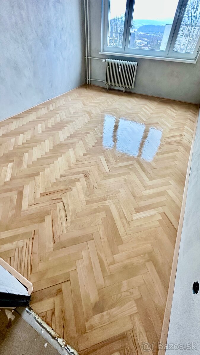 Renovacia parkiet /interieru - 2