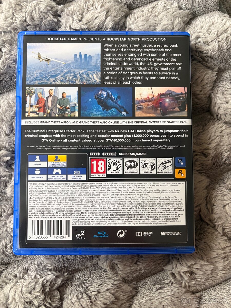 Predám GTA 5 na Playstation - 2
