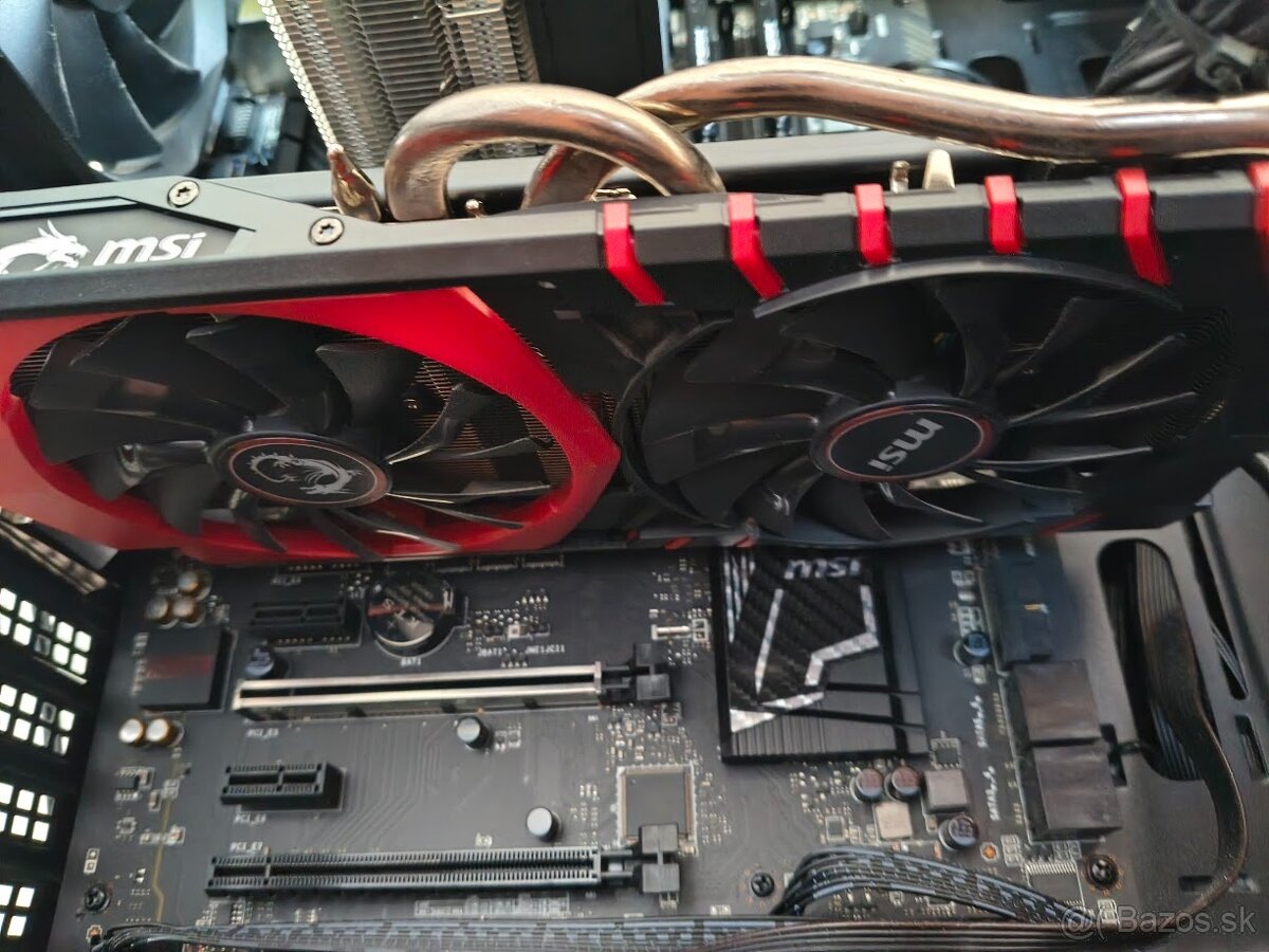 Predám grafiku MSI Geforce GTX 970 / 4GB - 2