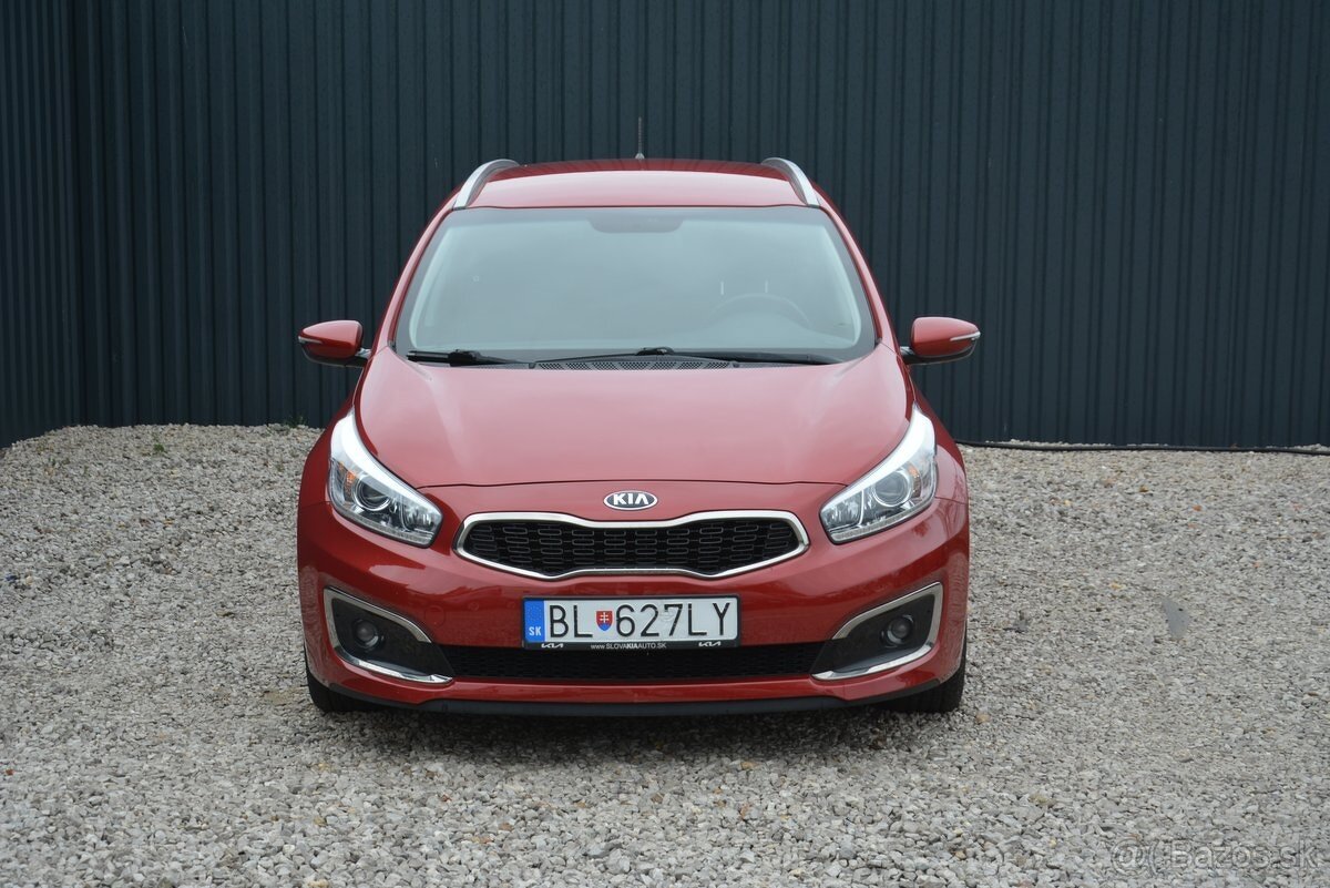 KIA Ceed 2016 1.60 SR. voz, 1. majiteľ, Top Stav - 2