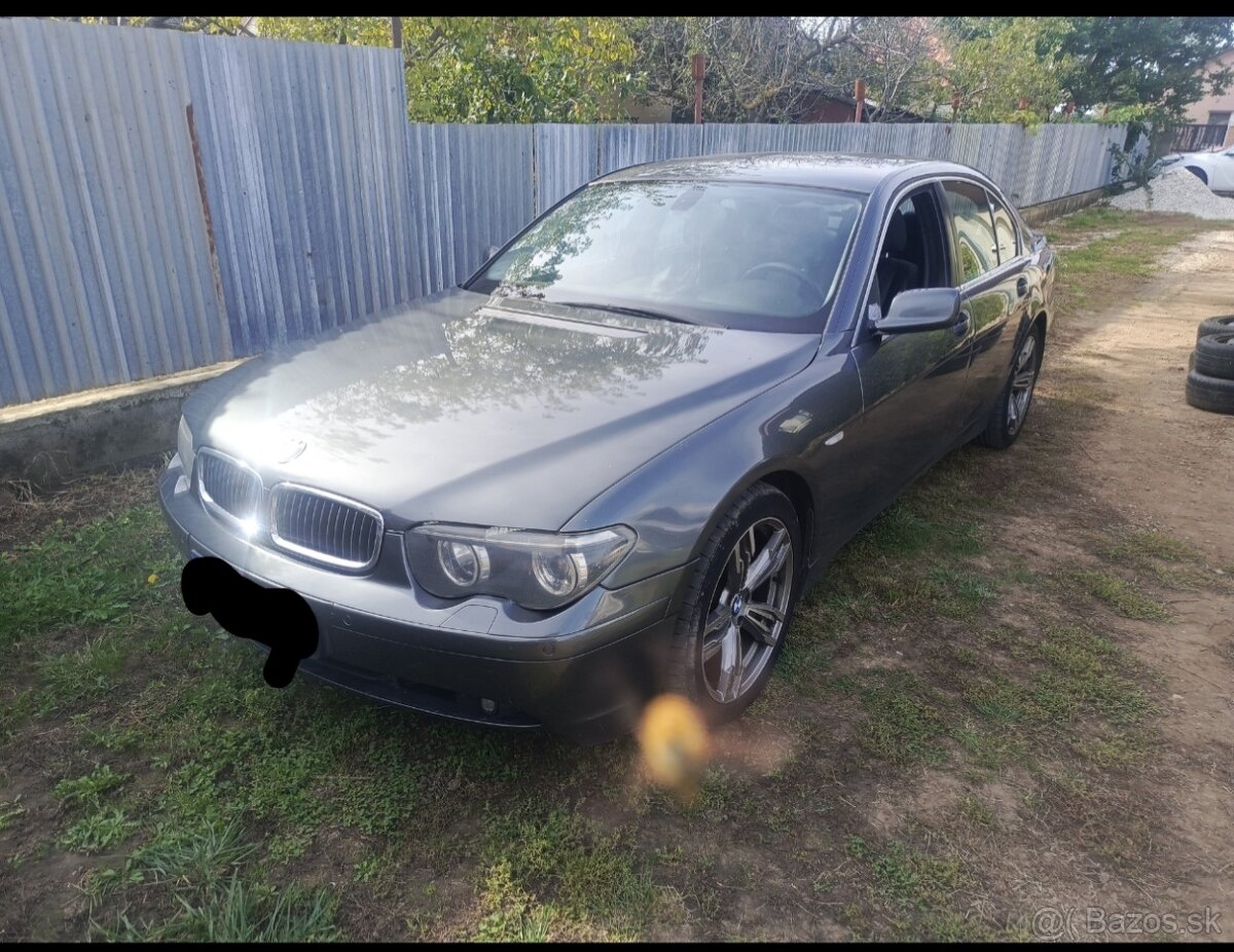 BMW E65 740D Diely - 2