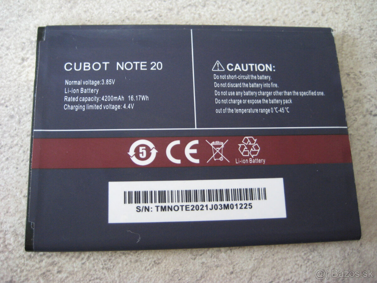 ♦️ CUBOT = Note 20 = batéria ♦️ - 2