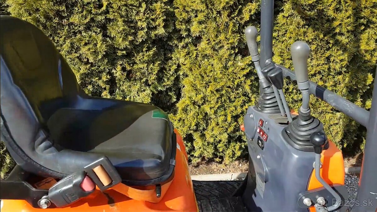 Predám minibager Kubota - 2