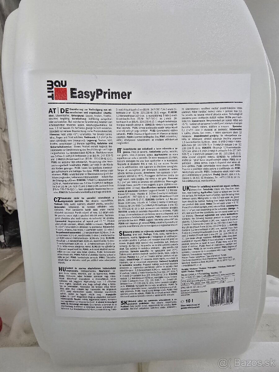 NOVÝ Baumit Easy Primer - penetračný náter - 2