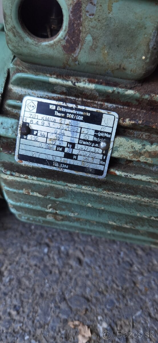 Elektromotor 0.18kw - 2