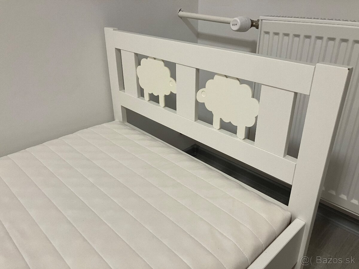 Predam bielu detskú posteľ IKEA - 2