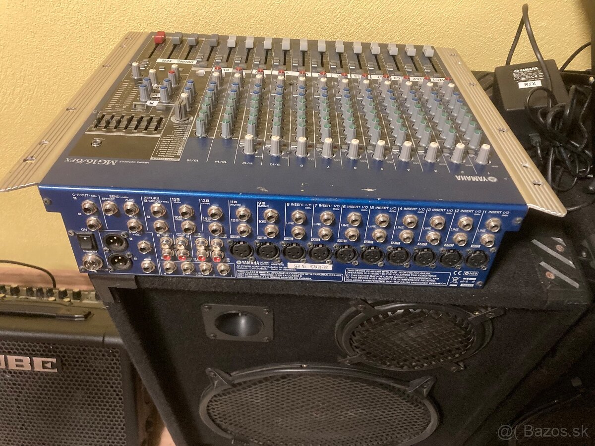Mixážny pult Yamaha MG16/6FX - 2