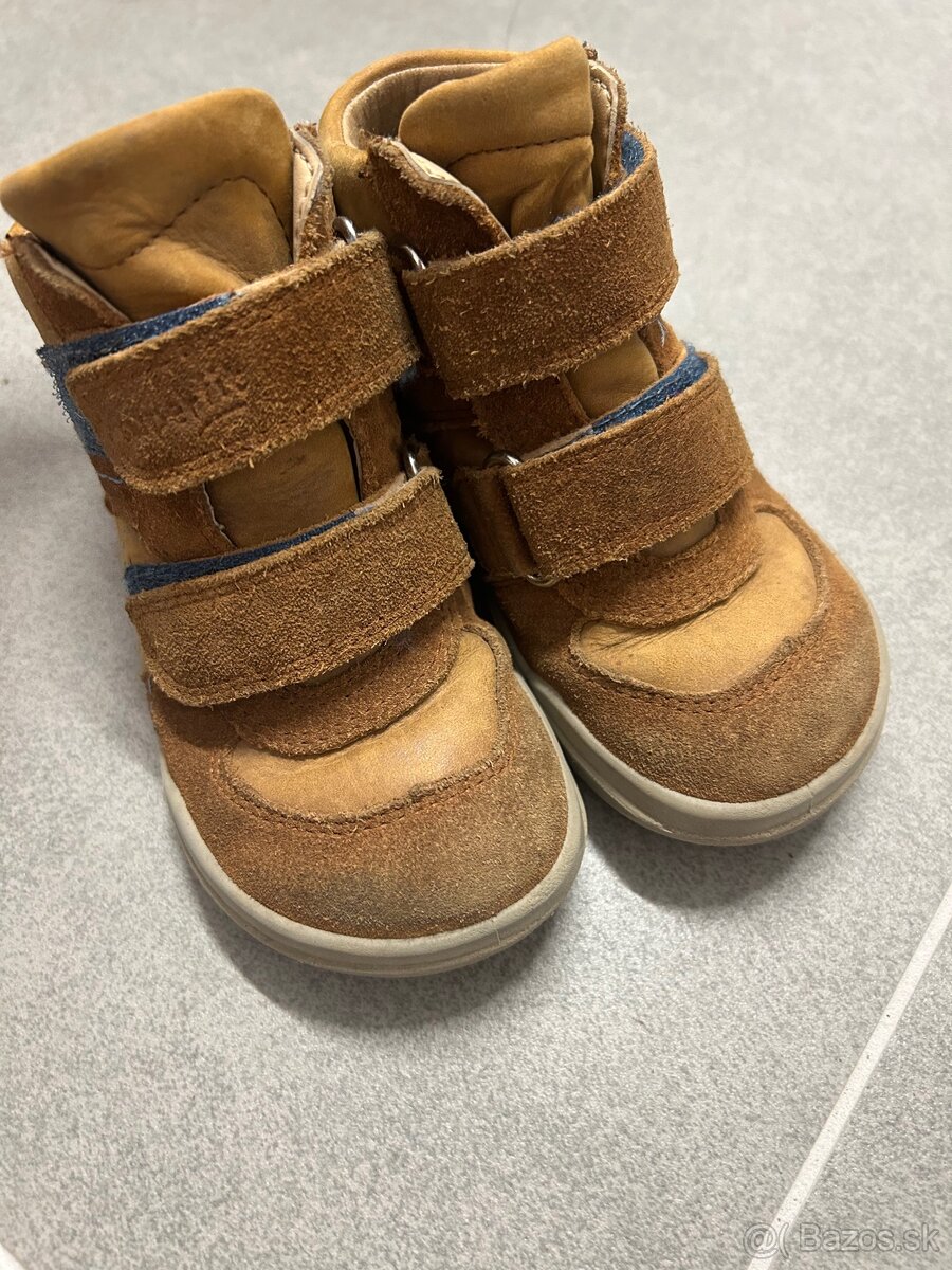 Barefoot kožené topánky Superfit č.24 - 2