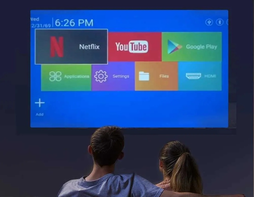 Projektor - nový Magcubic HY320 mini - Netflix Youtube WIFI - 2