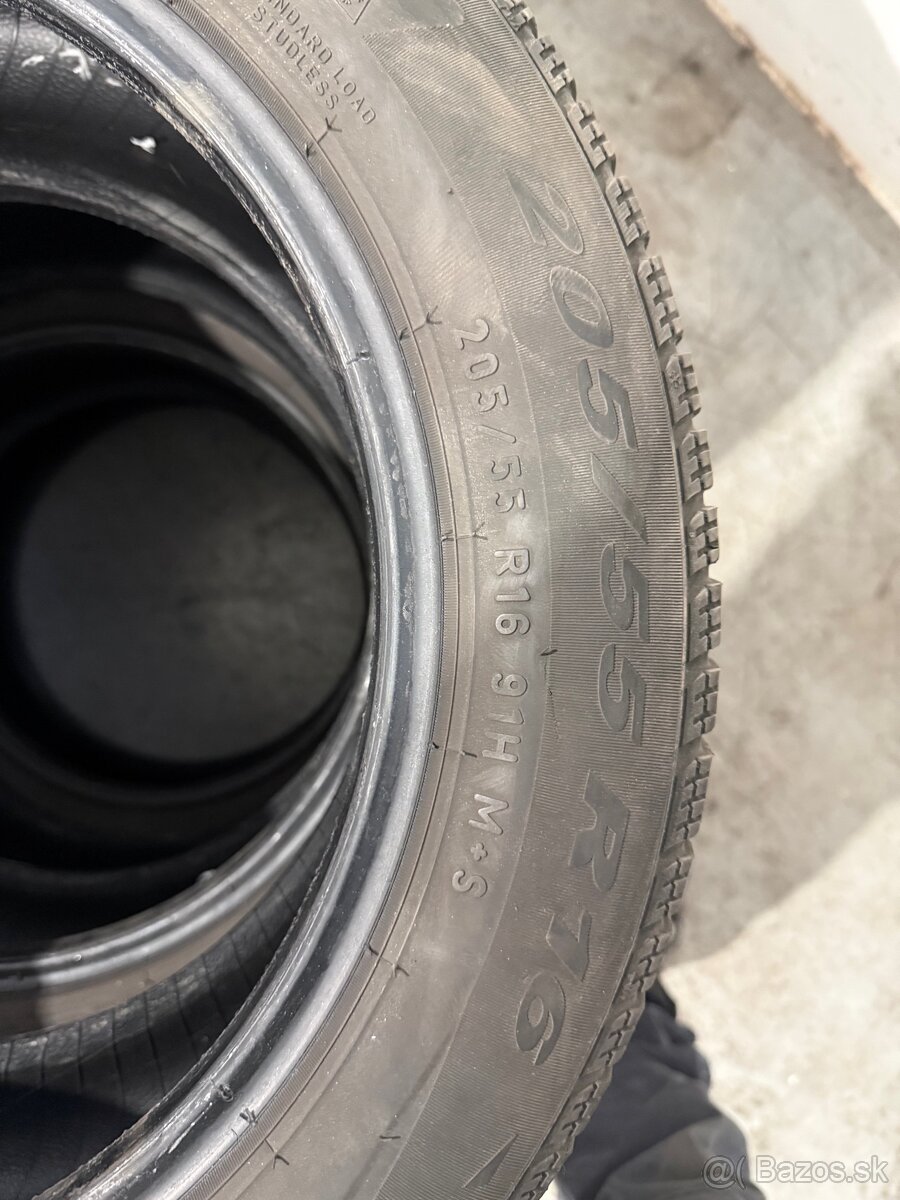 205/55r16 Pirelli zimne - 2