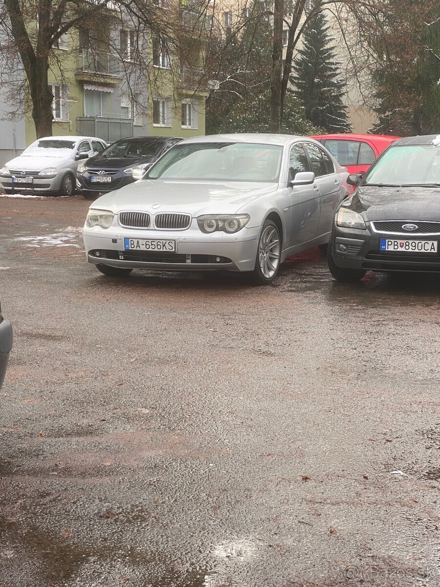 Predam bmw e65 730d r.v 2004 - 2