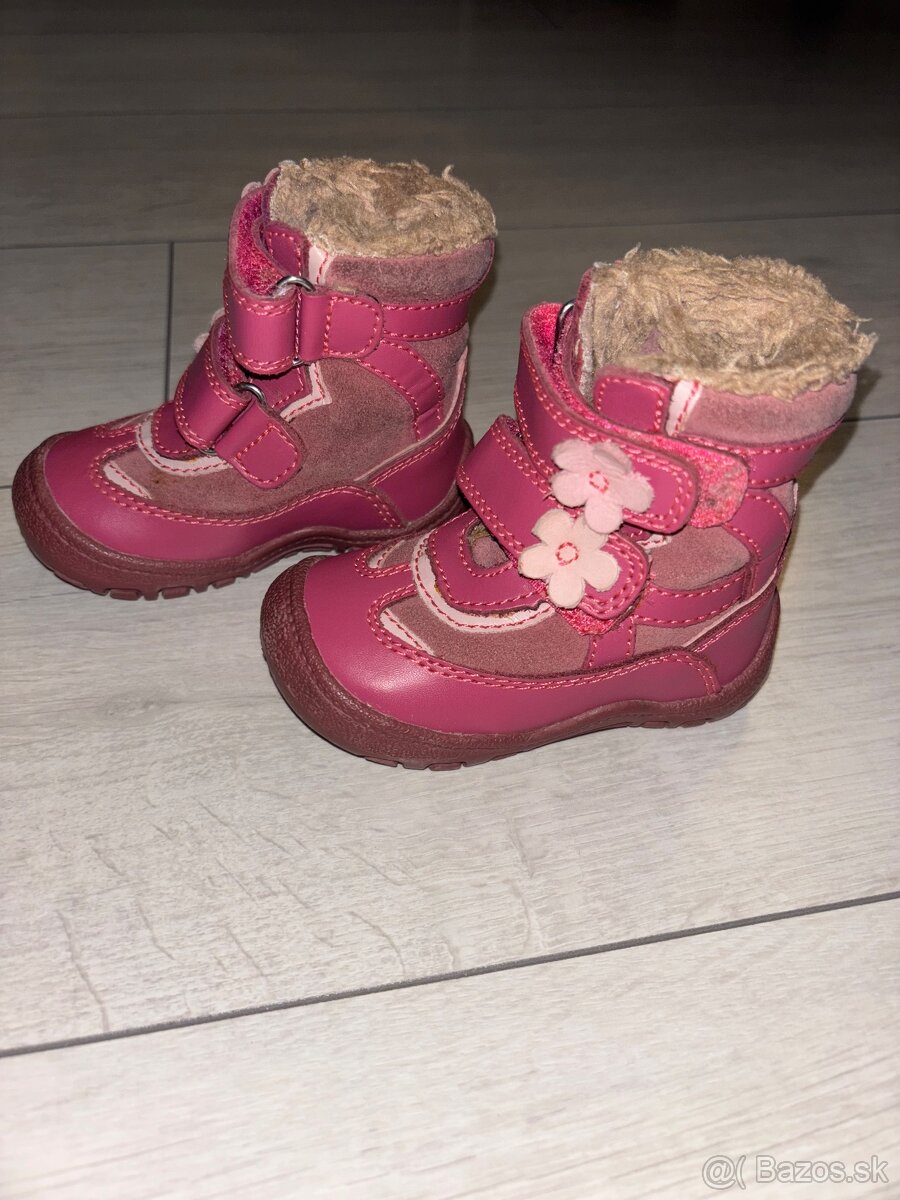 Zimné topánky, protetika, vel. 19. - 2