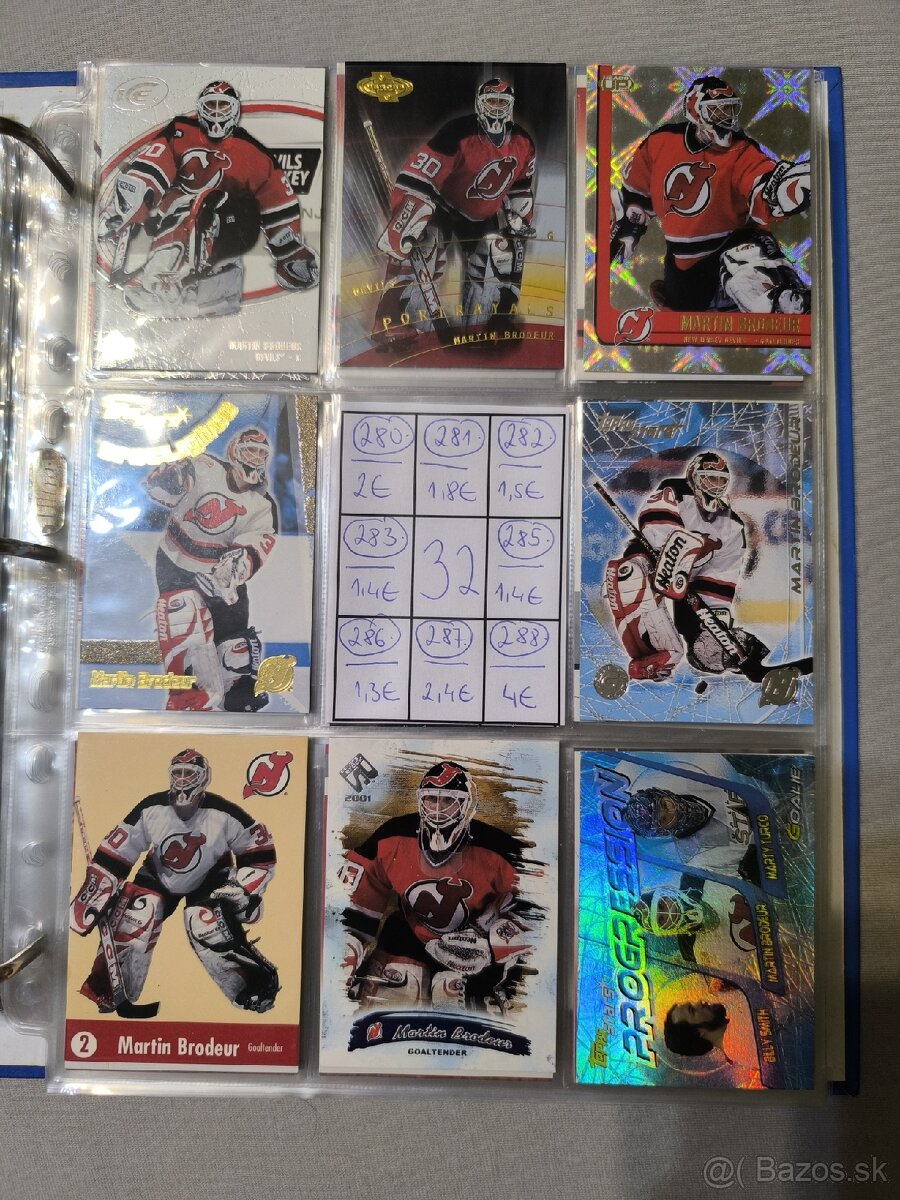 Hokejové kartičky - Martin Brodeur 2 - 2