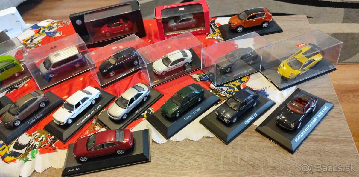 Zbierka autíčok - 2