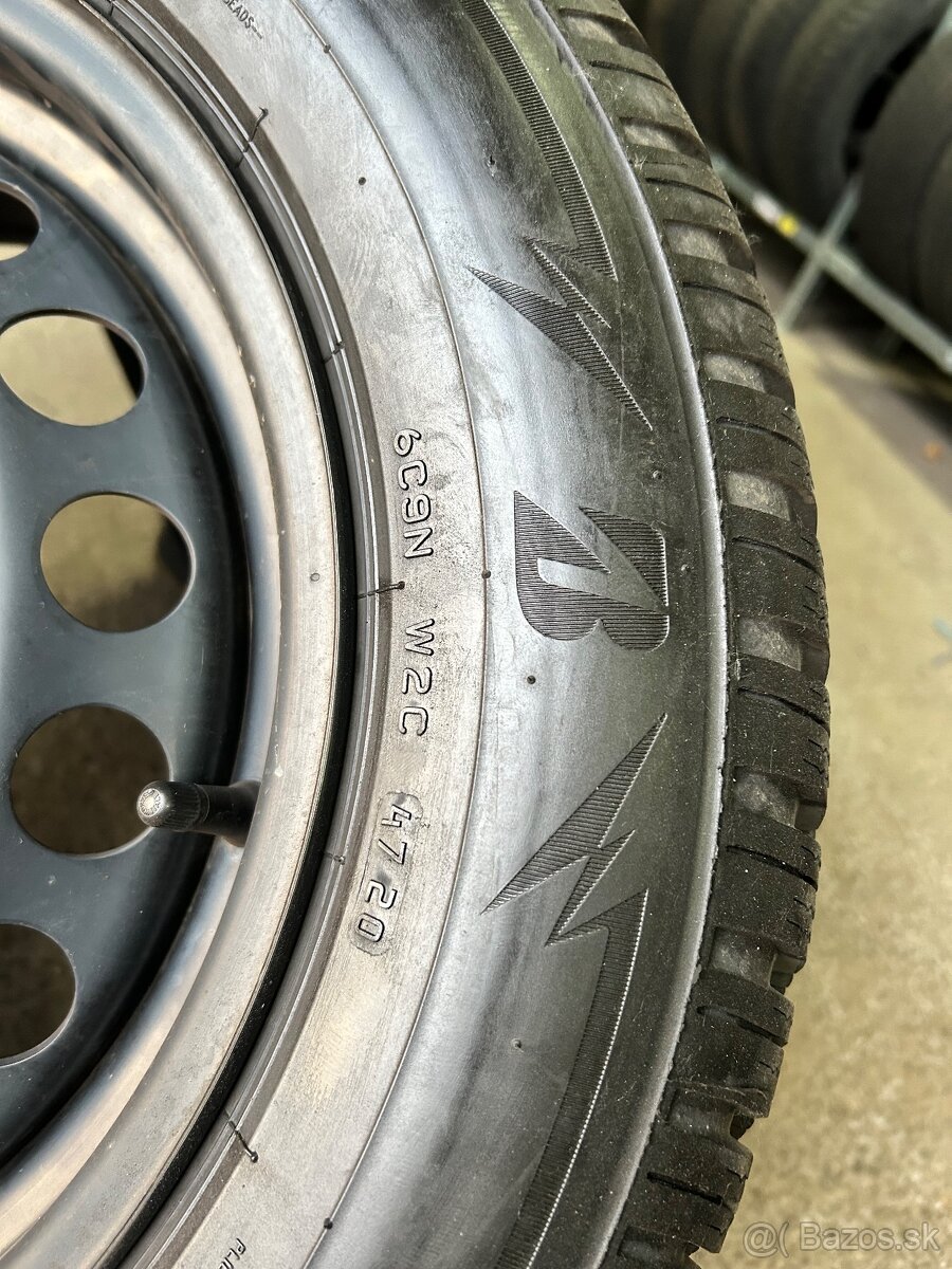 Zimné pneumatiky Bridgestone + disky - 2