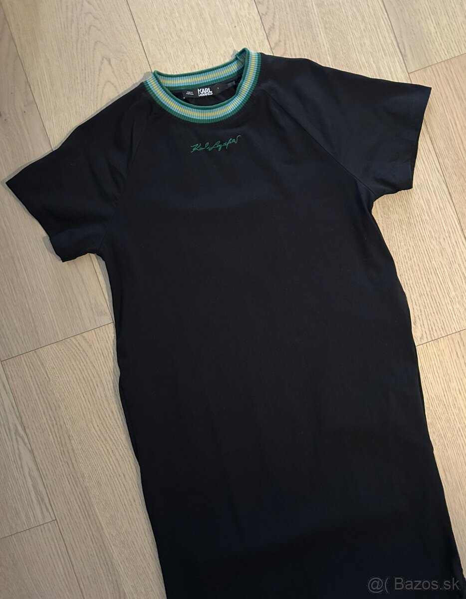 Karl Lagerfeld šaty čierne S - 2