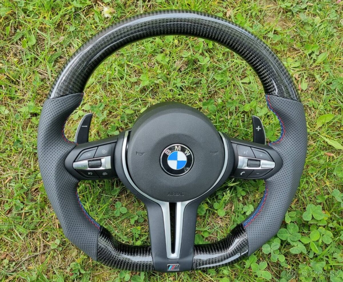-BMW M ŠPORTOVÝ KARBONOVY VOLANT - 2