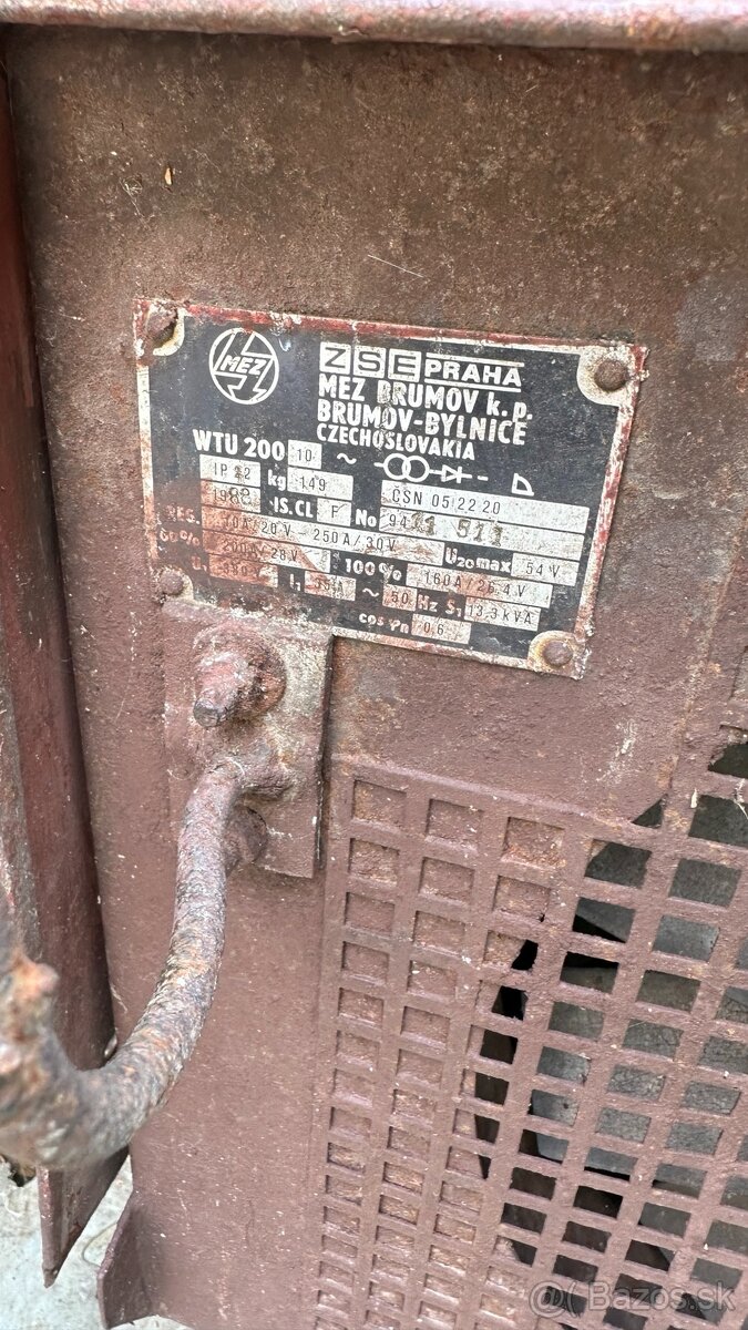 Zváračka WTU 200 - 2