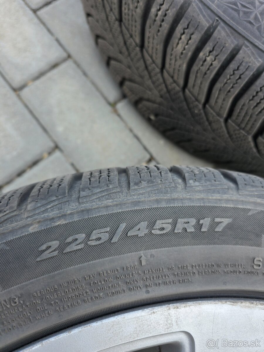 Predám Elektróny 5x112 225/45 R17 - 2