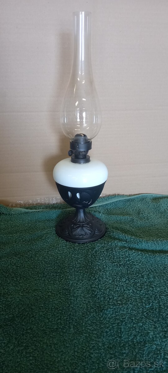 Starožitné petrolejové stolové lampy - 2