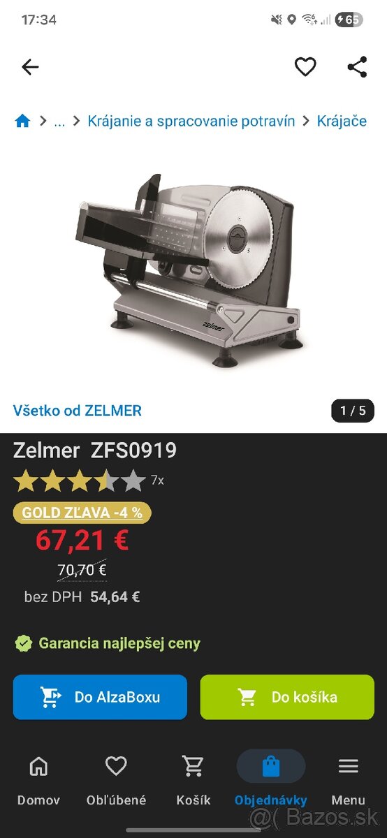 Elektricky krájač - 2