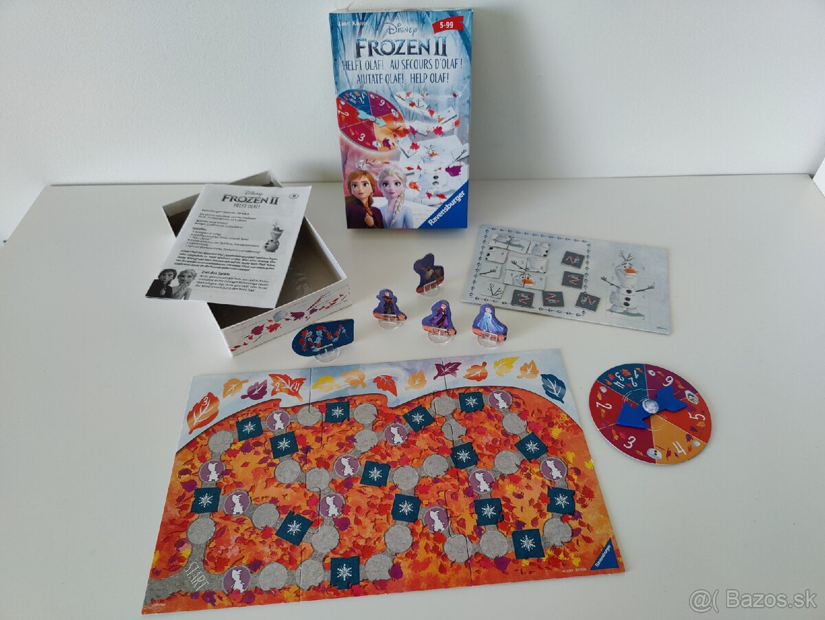 Detská kooperatívna hra Frozen II Pomôž Olafovi - 2