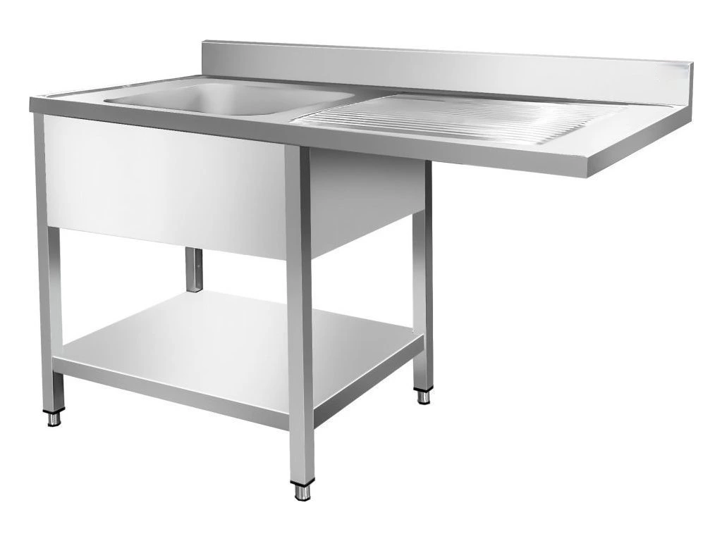 Nerezový jednodřez s odkapávací plochou - 2