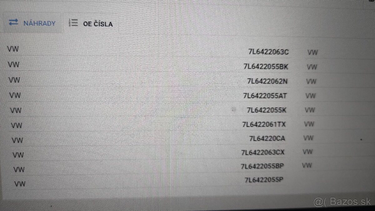 servo riadenie touareg 7l - 2