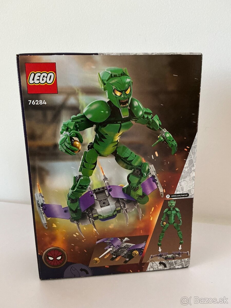 LEGO® Marvel 76284 Zostaviteľná figúrka: Zelený Goblin - 2