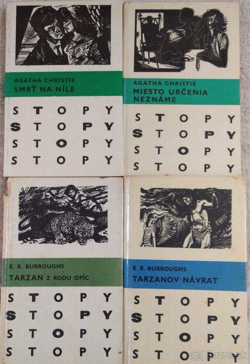 STOPY - 21 kníh - 2