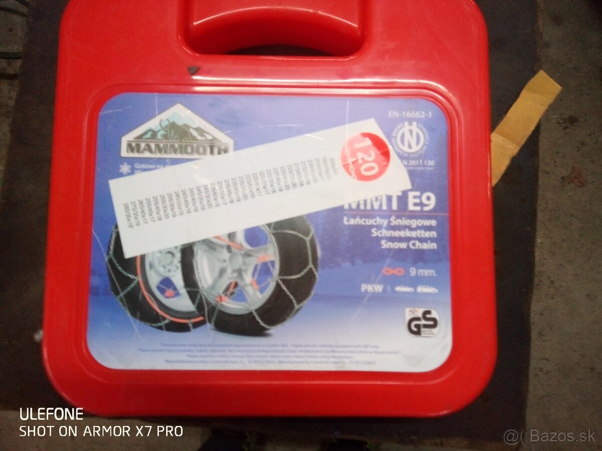 Snehové reťaze MMT E9/120 - 2