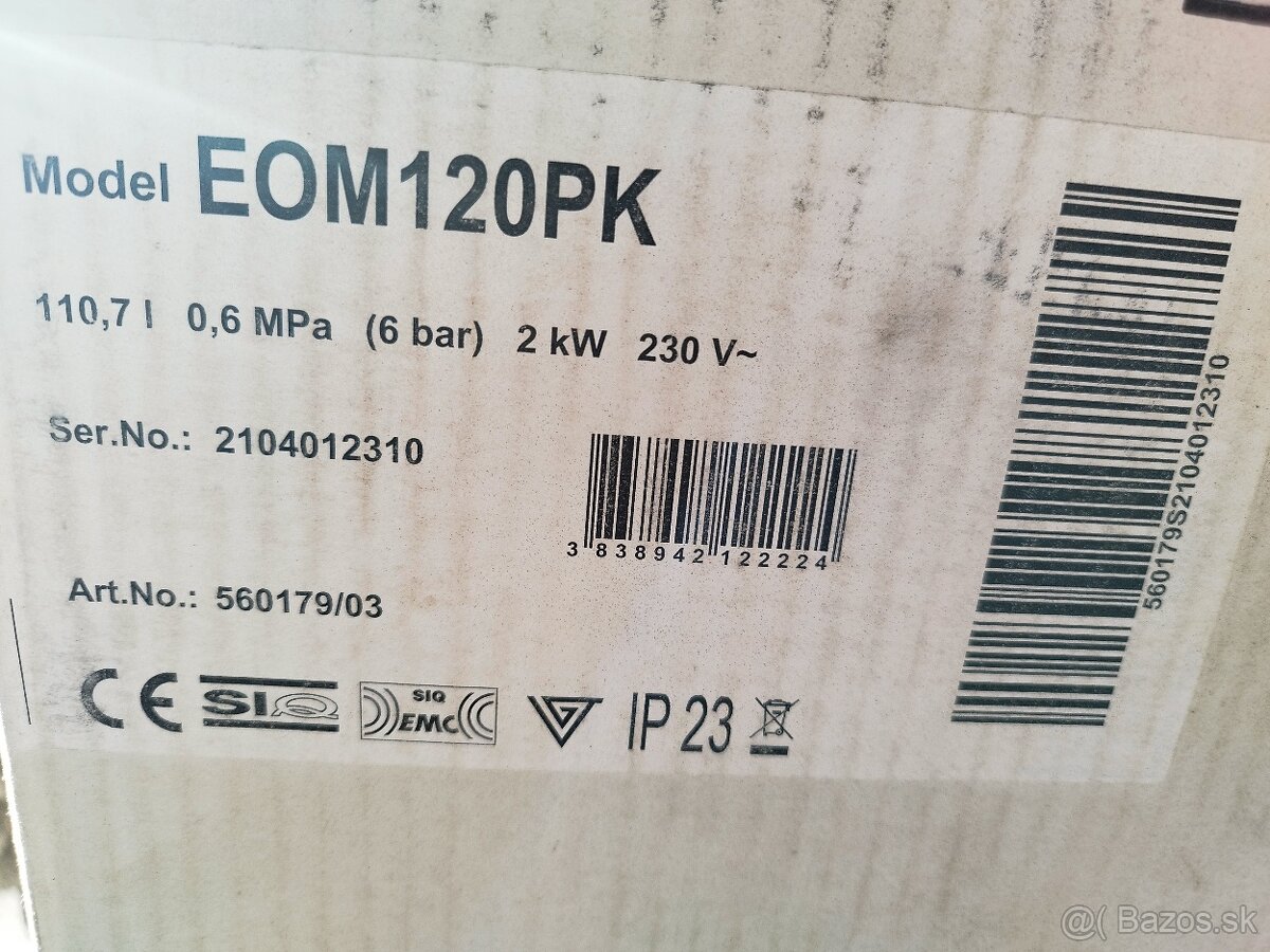 Bojler Mora EOM 120 PK - 2