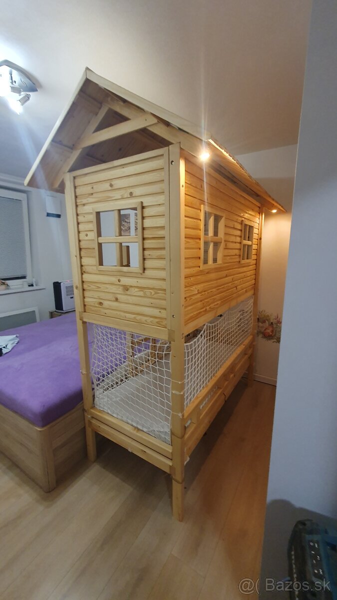 Detska poschodova posteľ 160x70 - 2