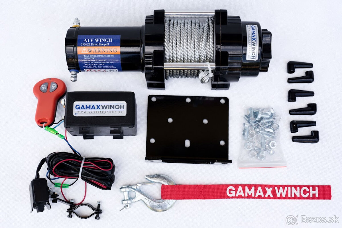 ATV GAMAX winch-3500 lbs - 2