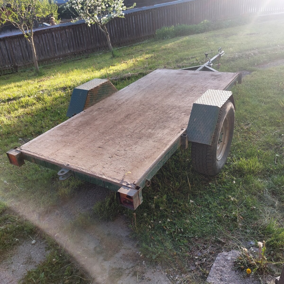 Vlečka za malotraktor,offroad - 2