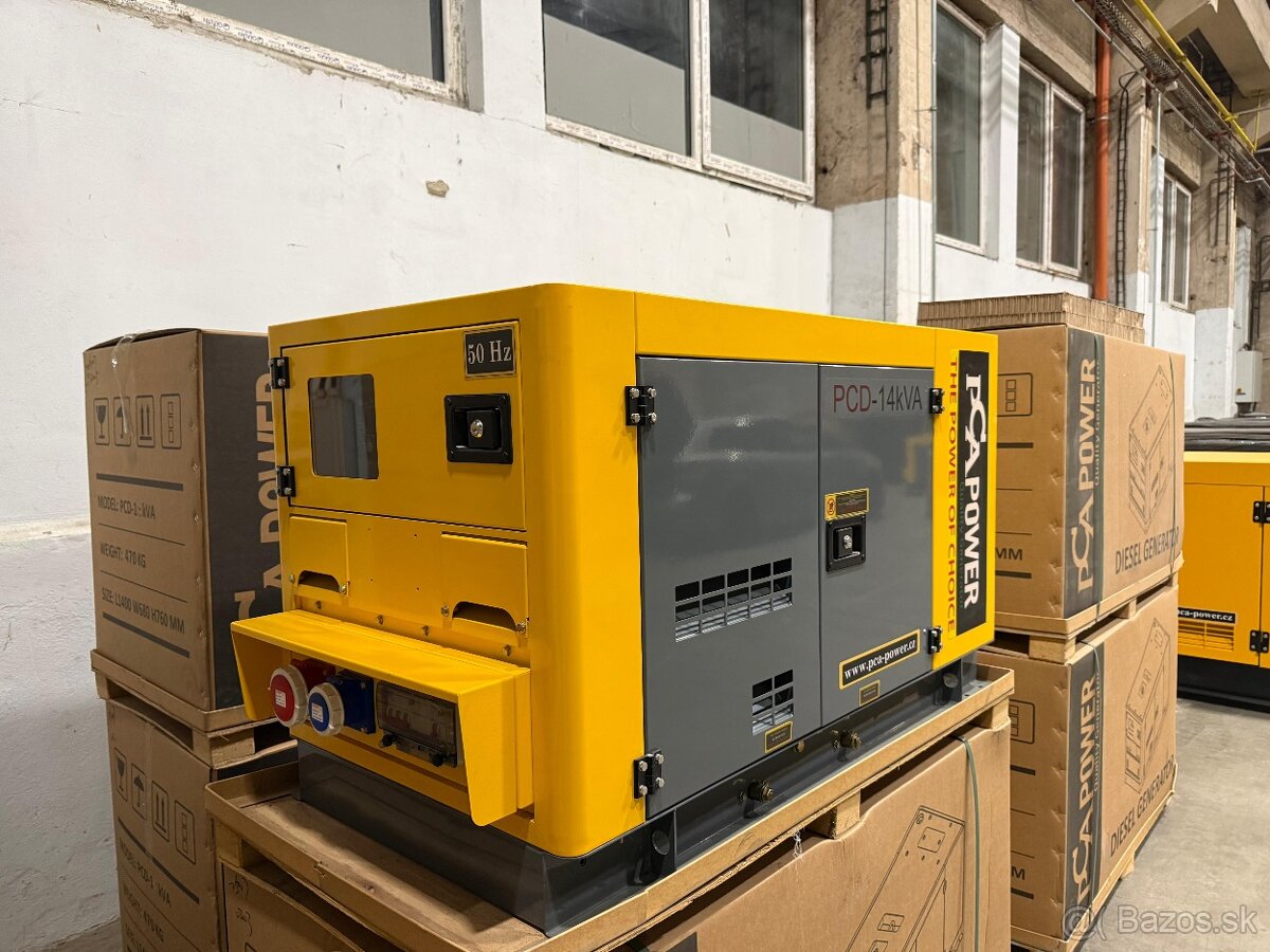 Elektrocentrála / Dieselový generátor PCA POWER 14 kVA - 2