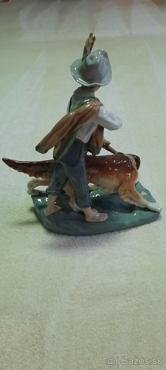 Chlapec so psom. - 2