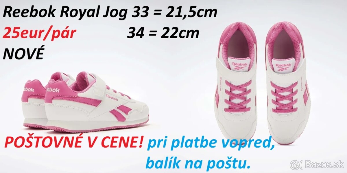 Tenisky Reebok, POŠTOVNÉ V CENE - 2