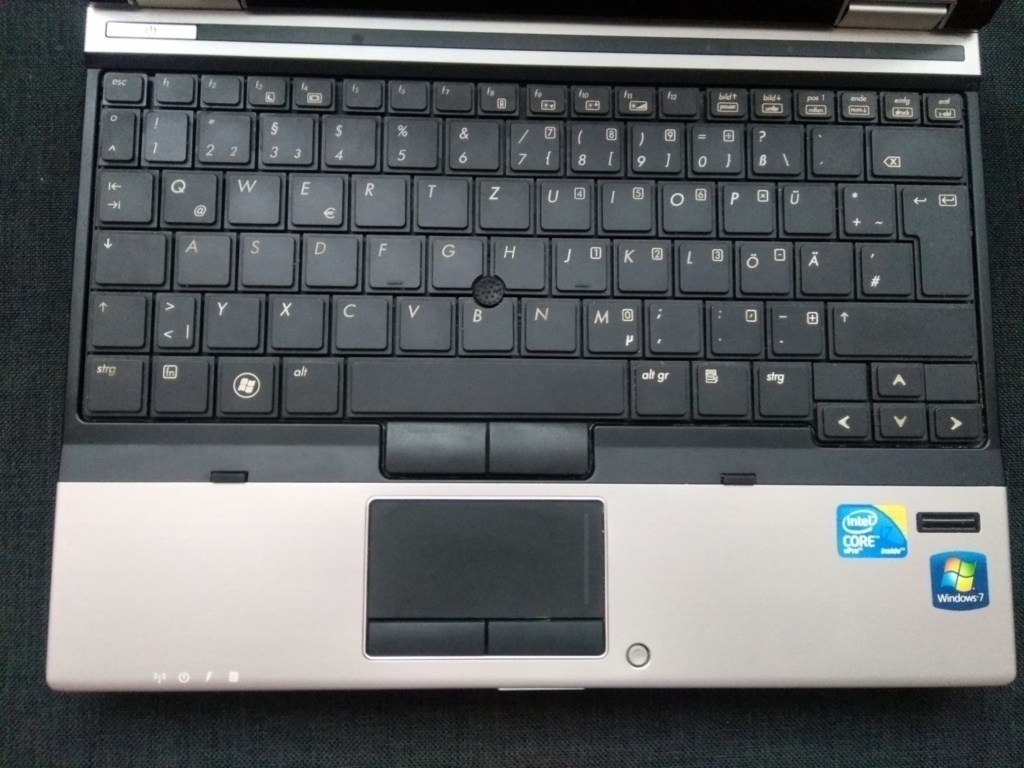 HP elitebook 2540p ,Intel® Core™ i7 ,4gb ram ,Windows XP - 2