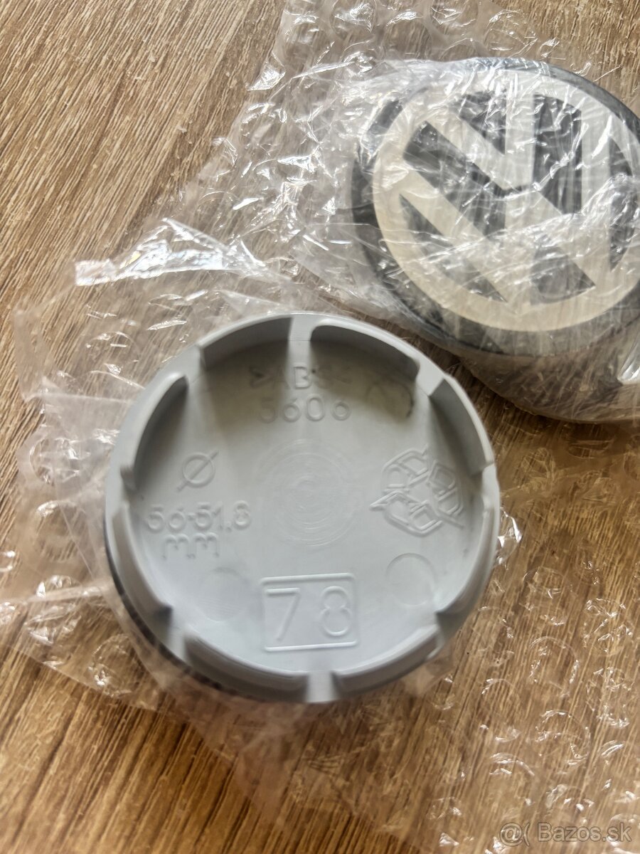 Originál stredové krytky VW - 2