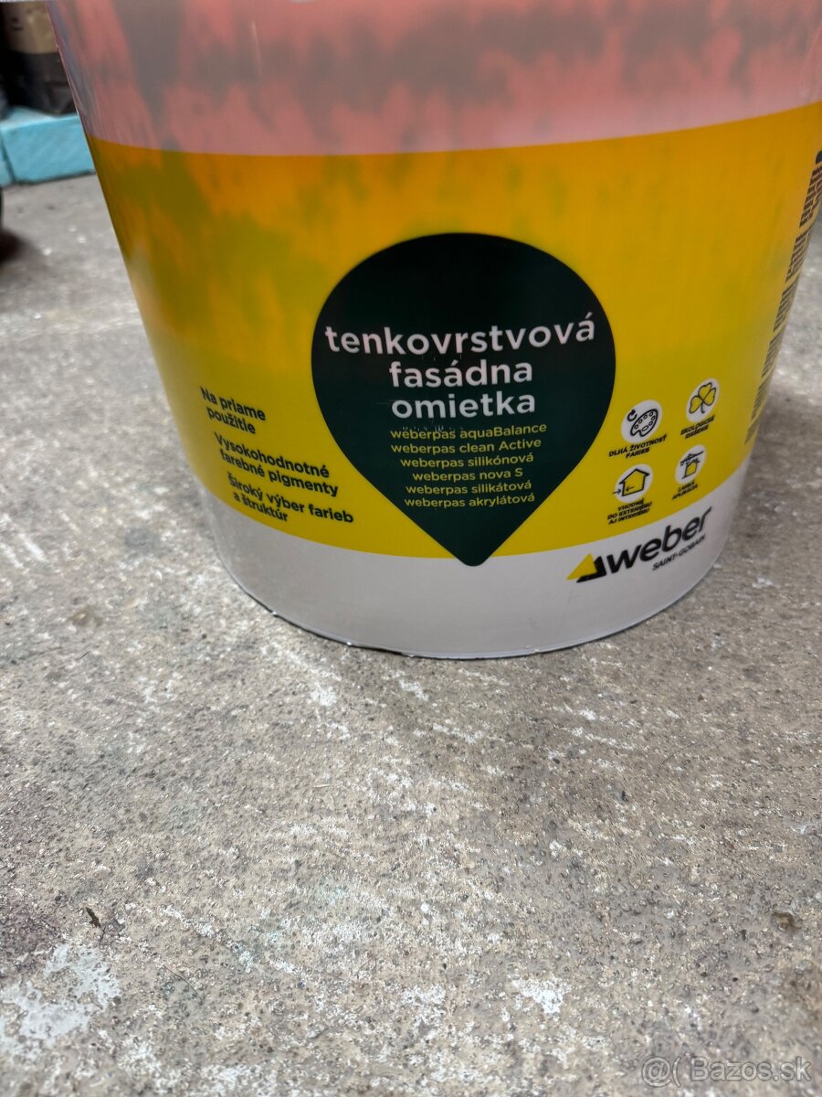 Silikónová omietka Weber - 2