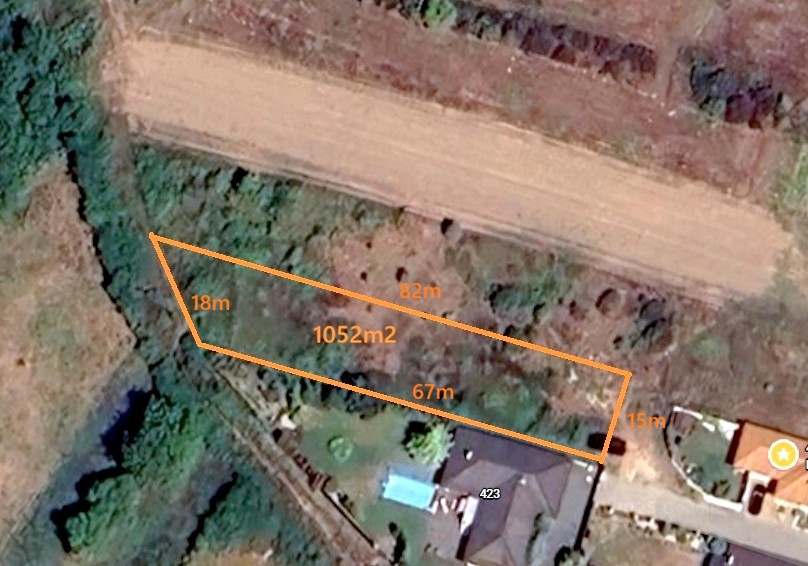 Stavebný pozemok 1052m2 - Ratnovce - 2