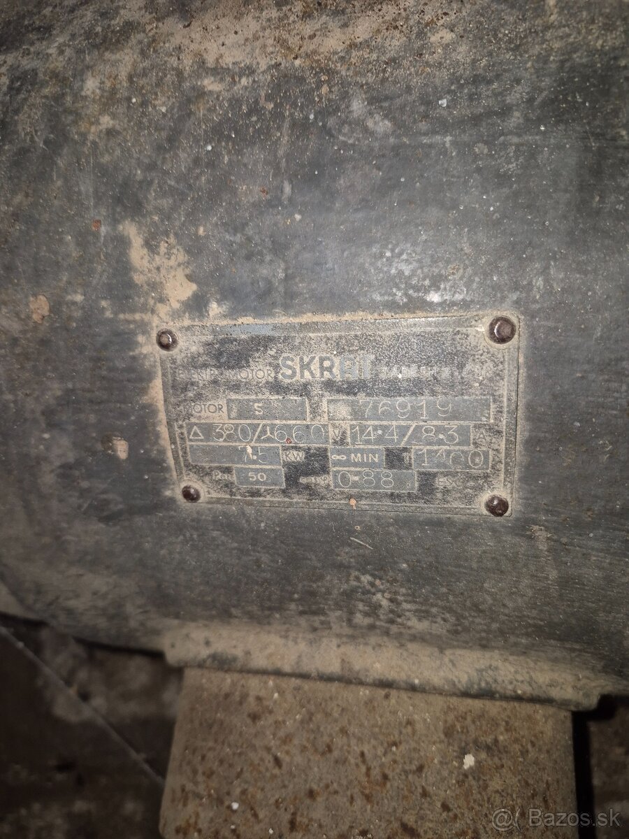 Elektromotor SKRAT 7,5kW - 2