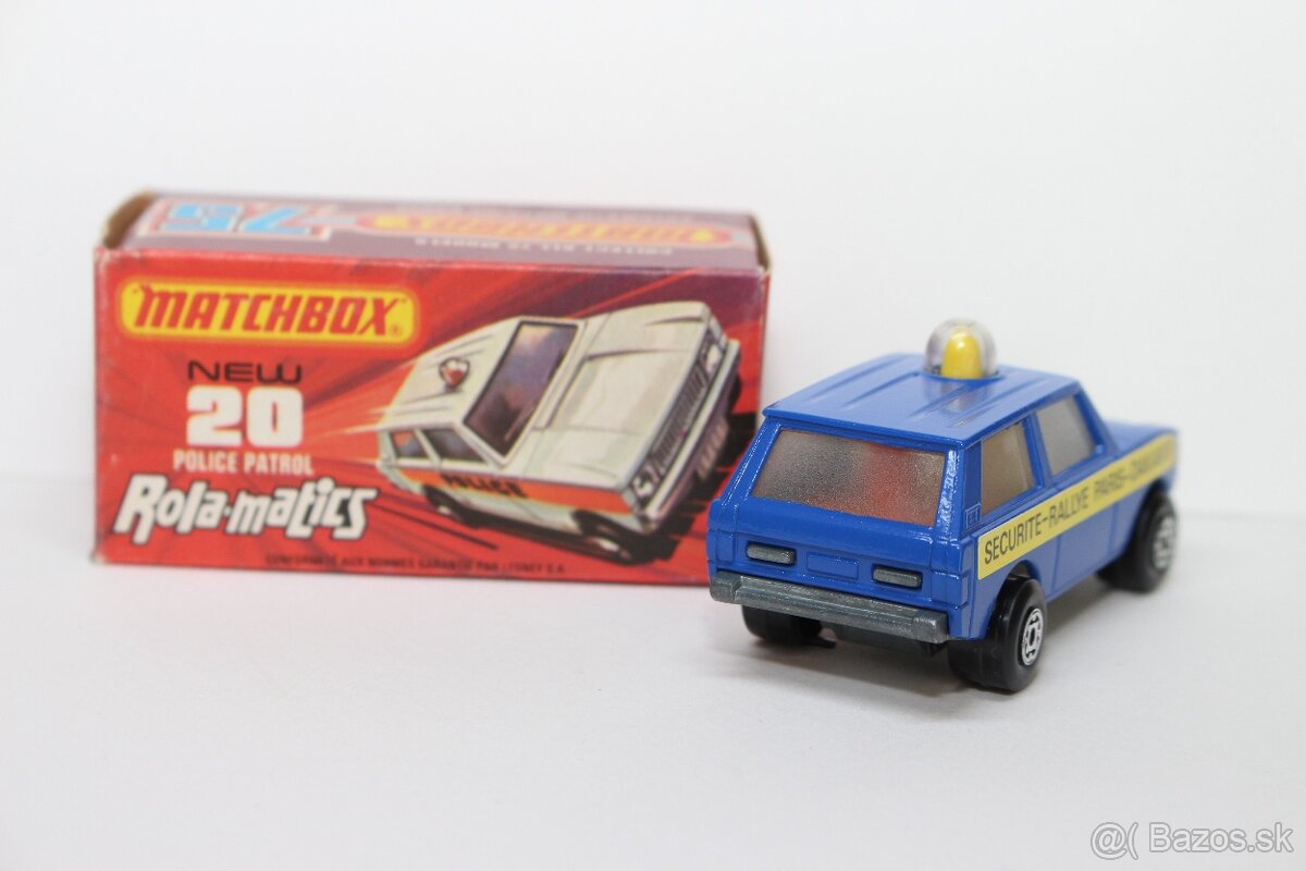 Matchbox RM Police patrol - 2